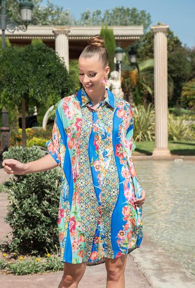 -20 4017 EF-8 VM Tunica, M/L, XL/2XL(4), modal viscose. 96 cm | fresh-cotton.com