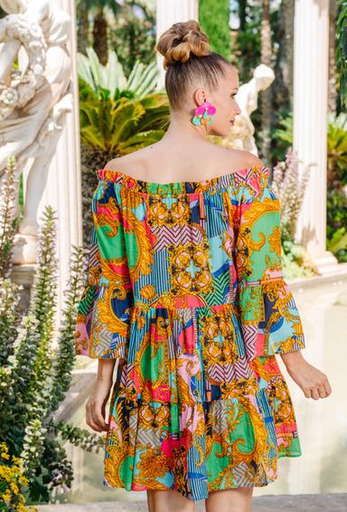 -20 4207 A-38 C free size (2) Сукня, 95 cm, бавовна | fresh-cotton.com