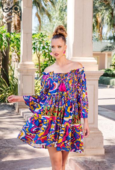 -20 4207 A-38 C free size (2) Сукня, 95 cm, бавовна | fresh-cotton.com