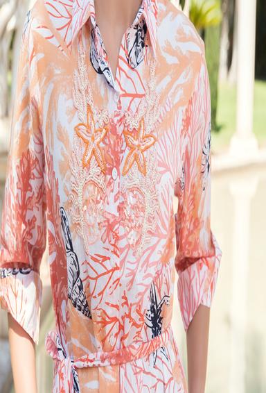 4217 A-38 C Vestido, M,L,XL,2XL(4), algodon. 132 cm | fresh-cotton.com