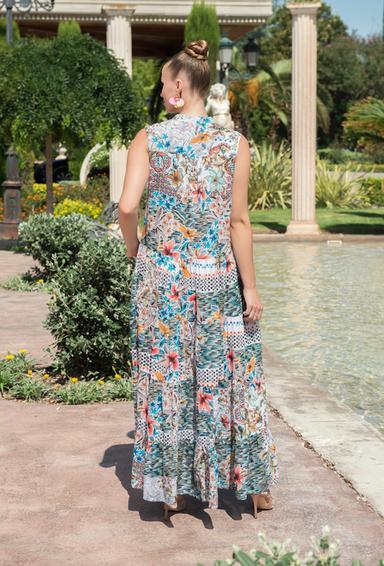 -20 4222 A-35 C M,L,XL(3), cotton. Dress, 142 cm | fresh-cotton.com