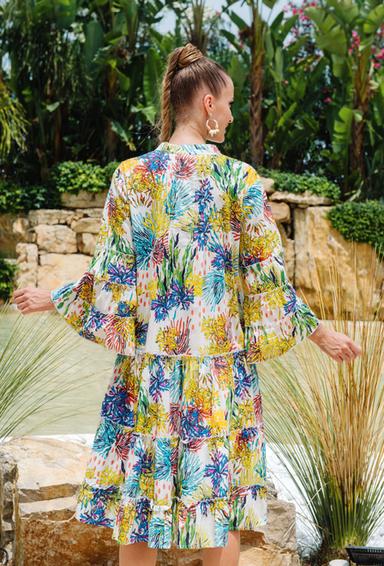 -20 4420 IN-28 C Vestido, M,L,XL,2XL(4), algodon. 105 cm | fresh-cotton.com