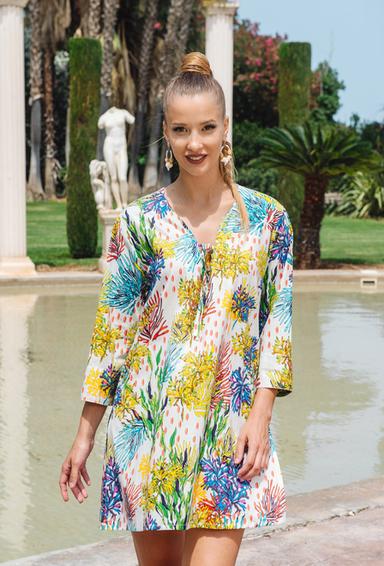 -20 4419 IN-27 C S/M, L/XL(4), бавовна. Туніка, 84 см | fresh-cotton.com