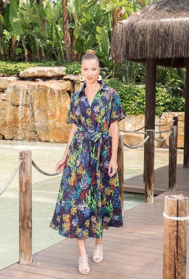 -20 4424 IN-28 C Dress, S/M-2, L/XL-2 (4), cotton. 130 cm | fresh-cotton.com