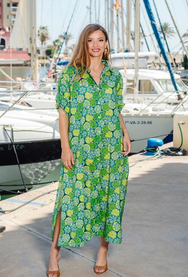 4407 IN-23 C M/L, XL/2XL(4), хлопок. Платье, 130 см | fresh-cotton.com
