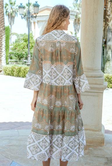 -30 4235 A-39 C S,M,L,XL(4), cotton. Dress, 117 cm | fresh-cotton.com