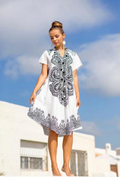 721 I-4v Платье free size (2), 105 см, вискоза | fresh-cotton.com