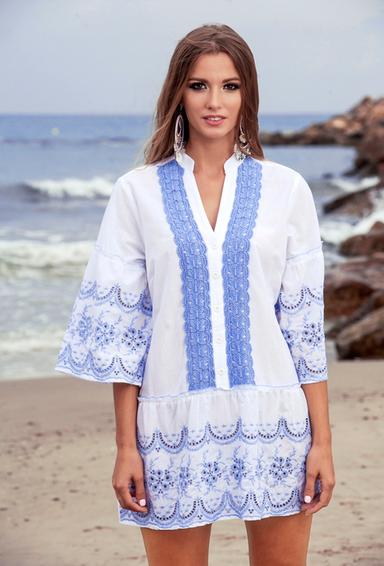 1366 F-2c Tunica M,L,XL(3), 83 cm, cotton | fresh-cotton.com
