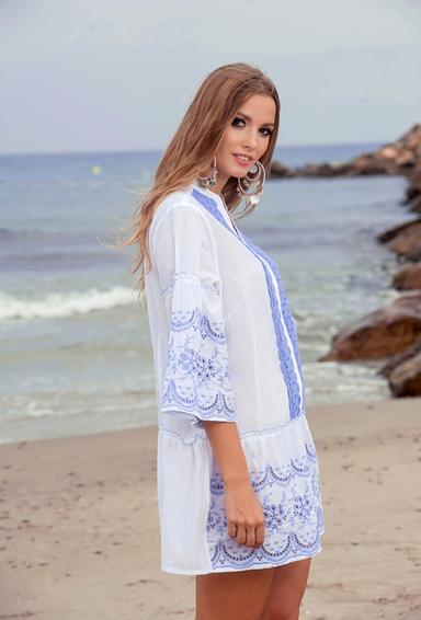1366 F-2c Tunica M,L,XL(3), 83 cm, cotton | fresh-cotton.com