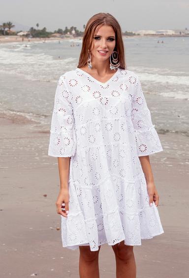 1608 F-1с Платье M,L,XL(3), 90 см, хлопок | fresh-cotton.com