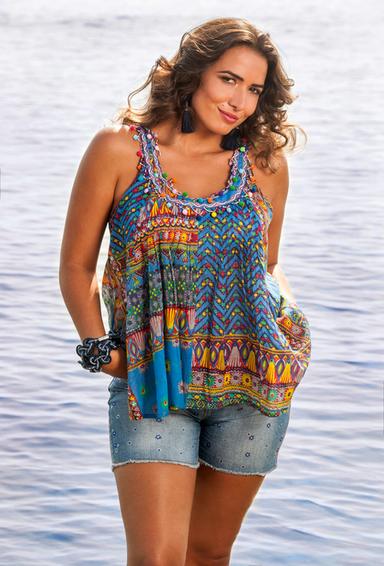 promocion 7.50e 1103 A-2c Blusa S,M(2), 80 cm, algodon | fresh-cotton.com