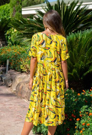 23NI-924/3V Vestido M,L,XL,2XL(4), 110 cm, viscosa | fresh-cotton.com