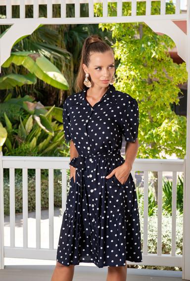 PROMO 23NI-920/6V Vestido M,L,XL(3), 105 cm, viscosa | fresh-cotton.com