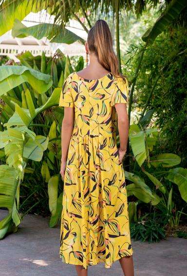 23NI-941/3V Dress M,L,XL,2XL(4), 120 cm, viscose | fresh-cotton.com