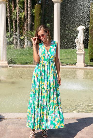 PROMO 23NI-929/4V Dress free size (2), 140 cm, viscose | fresh-cotton.com