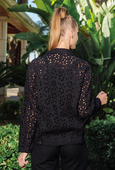 PROMO 23F-811/4C Embroidered jacket M,L,XL(3), 63 cm, cotton | fresh-cotton.com