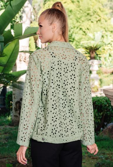 PROMO 23F-811/4C Embroidered jacket M,L,XL(3), 63 cm, cotton | fresh-cotton.com