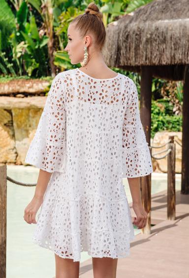 23F-826/7C Dress M,L,XL,2XL(4), 94 cm, cotton | fresh-cotton.com