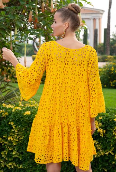 23F-826/7C Dress M,L,XL,2XL(4), 94 cm, cotton | fresh-cotton.com