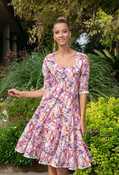 23A-740/39C Dress M,L,XL,2XL(4), 100 cm, cotton | fresh-cotton.com
