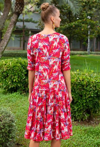 23A-740/39C Dress M,L,XL,2XL(4), 100 cm, cotton | fresh-cotton.com