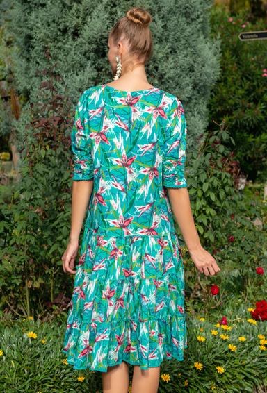 23A-740/39C Dress M,L,XL,2XL(4), 100 cm, cotton | fresh-cotton.com
