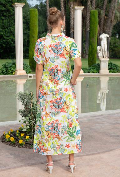 -30 23A-747/12C Dress M,L,XL,2XL(4), 137 cm, cotton | fresh-cotton.com