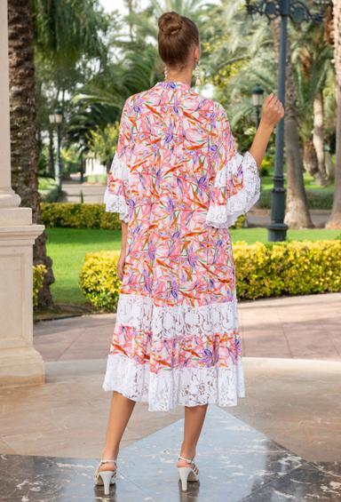 PROMO 23A-743/39S Dress M,L,XL,2XL(4), 115 см, silk/poliester | fresh-cotton.com