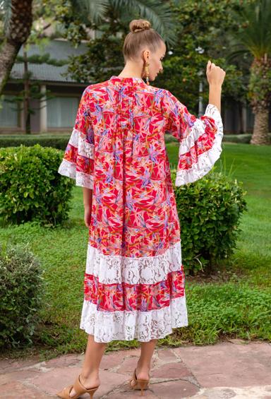 PROMO 23A-743/39S Dress M,L,XL,2XL(4), 115 см, silk/poliester | fresh-cotton.com