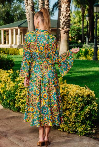 PROMO 23A-735/28C Vestido talla unica (2), 127 cm, algodon | fresh-cotton.com