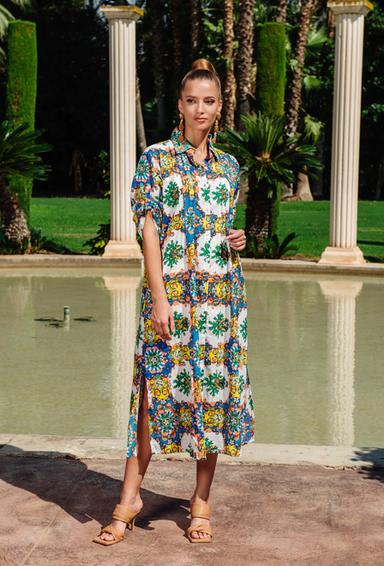 23A-715/42C (catalogo 23A-715/17C) Tunica talla unica (2), 124 cm, algodon | fresh-cotton.com