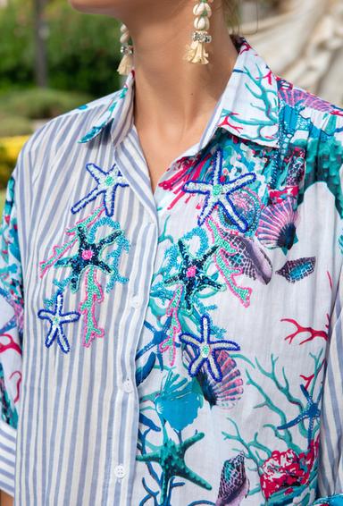 23A-706/2C Tunica S,M,L,XL(4), 95/110 cm, algodon | fresh-cotton.com