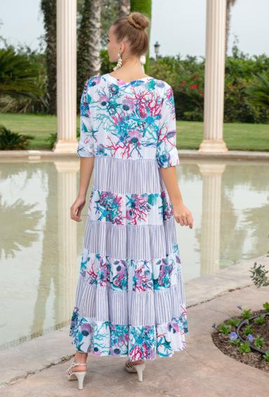 PROMO 23A-746/2C Vestido M,L,XL(3), 135 cm, algodon | fresh-cotton.com