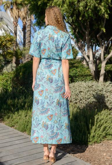 -20 4252 A-42 C M,L,XL,2XL(4), algodon. Vestido, 132 cm | fresh-cotton.com