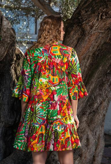 5210 A-23c Vestido S/M (2), algodon, 90 cm | fresh-cotton.com