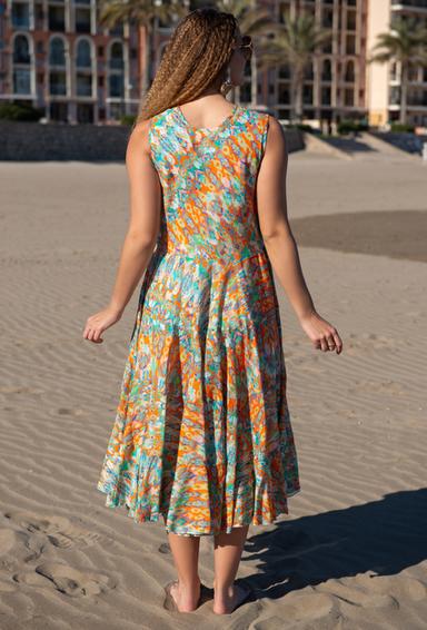 5212 A-9 C Dress free size (2), cotton, 130 cm | fresh-cotton.com