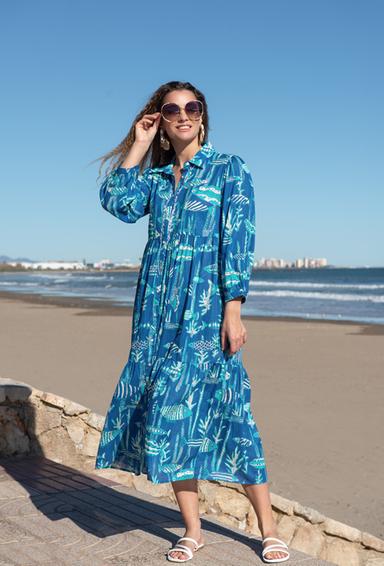 5221 A-25c Сукня M/L, бавовна, 125 cm | fresh-cotton.com