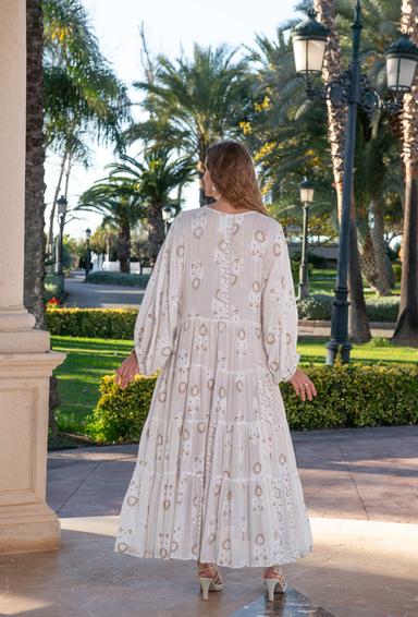 5223 A-27 VL Vestido S/M (2), viscosa/urex, 135 cm | fresh-cotton.com