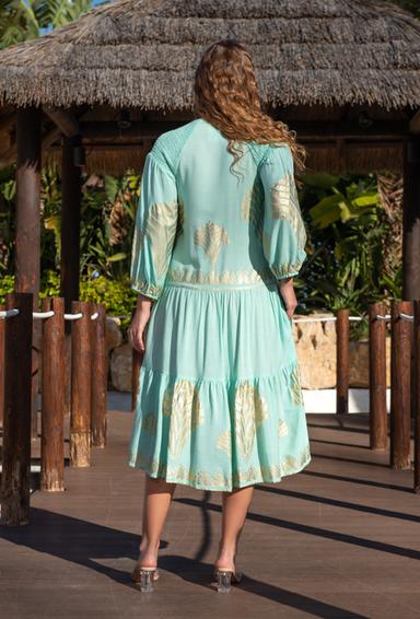 5215 A-29v Dress S/M (2), viscose, 100 cm | fresh-cotton.com