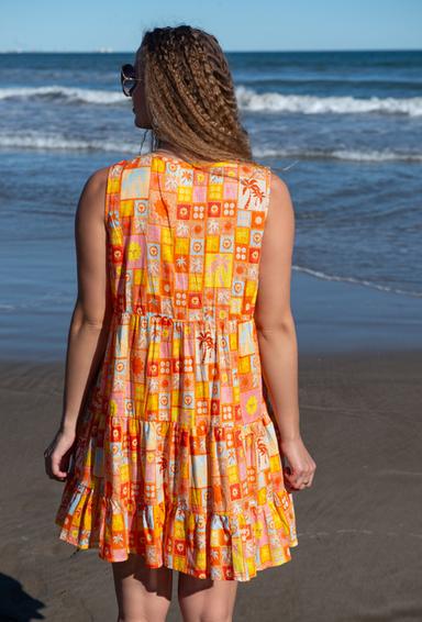 5211 A-2c Dress L/XL (2), cotton, 90 cm | fresh-cotton.com