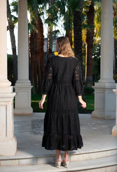 5088 F black C Dress XL/2XL (2), cotton, 140 cm | fresh-cotton.com
