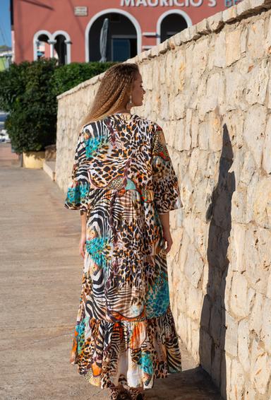 5230 A-43c Vestido XL/2XL (2), algodon, 140 cm | fresh-cotton.com